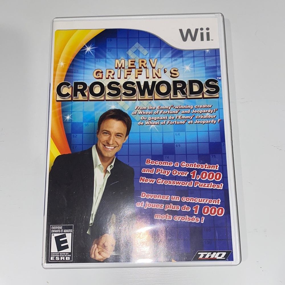 Merv Griffin’s Crosswords - Nintendo Wii Game